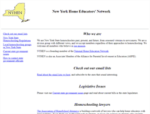 Tablet Screenshot of nyhen.org